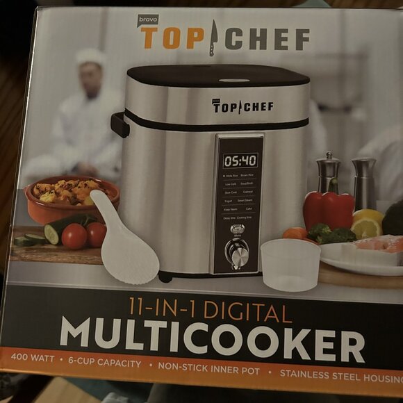 Top Chef 11-in-1 Digital Multi Cooker Bistro New In Box - Picture 1 of 4